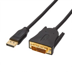 Outlet Kabel połączeniowy AmazonBasics DisplayPort na DVI dł. kabla 1,8 m