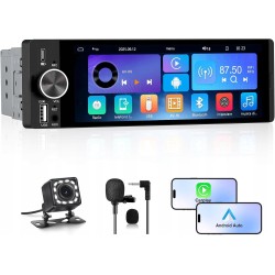 Outlet Hexinex Radio samochodowe 1 DIN z bezprzewodowym ekranem Android