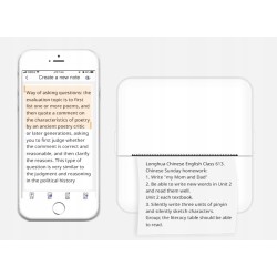 Outlet Mini drukarka termiczna X6 do zdjęć przenośna Bluetooth 10 rolek