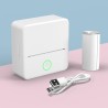 Outlet Mini drukarka termiczna X6 do zdjęć przenośna Bluetooth 10 rolek