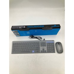 Outlet Zestaw Bluestork Grapheme V3 Klawiatura Mysz Bluetooth 5.0/2.4 Ghz