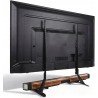Outlet Stojak TV Amazon Basics do telewizorów - czarny, uniwersalny
