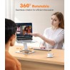 Outlet EOIWUY Regulowany Stojak na Laptopa Szary