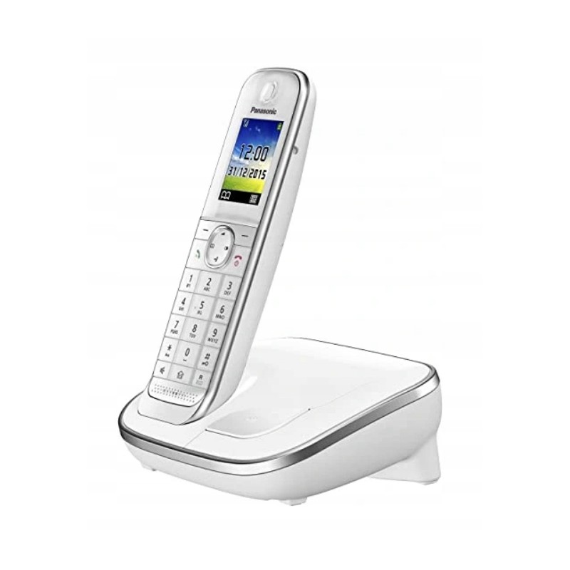 Outlet Panasonic KX-TGJ310GW telefon bezprzewodowy DECT wyświetlacz LCD