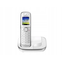 Outlet Panasonic KX-TGJ310GW telefon bezprzewodowy DECT wyświetlacz LCD