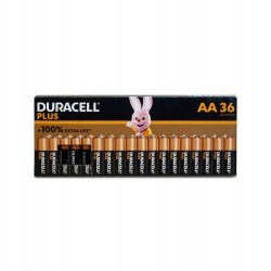 Outlet Bateria alkaliczna Duracell AA (R6) 36 szt.