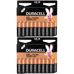 Outlet Bateria alkaliczna Duracell AA (R6) 36 szt.