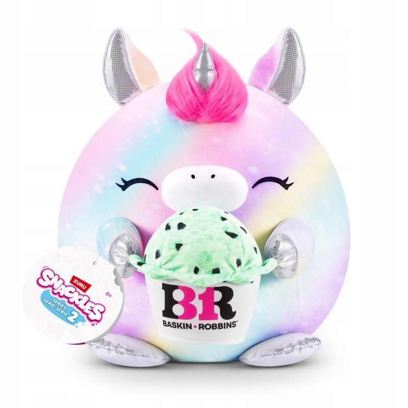 MASKOTKA SNACKLES CORE PLUSH S2 PLUSZAK PLUSZOWA ZABAWKA 20 CM BASKIN