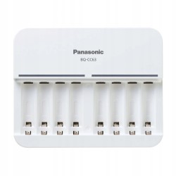 USZKODZONY Ładowarka 8-kanałowa Panasonic Eneloop BQ-CC63 AA AAA Smart