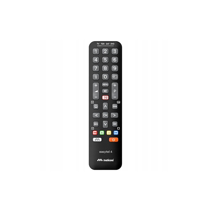Outlet Meliconi Easytel 4 Pilot uniwersalny 4 urządzenia TV SAT DVB DVD IR