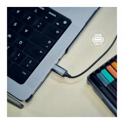 USZKODZONY Słuchawki douszne PANASONIC RP-TCM225DEK USB typu C Czarny