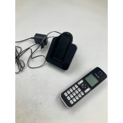 Outlet Telefon bezprzewodowy Panasonic KX-TGD310PDB JEZYK angielski czarny