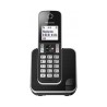 Outlet Telefon bezprzewodowy Panasonic KX-TGD310PDB JEZYK angielski czarny