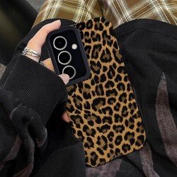 Outlet Silikonowe etui Samsung Galaxy S24 Leopard