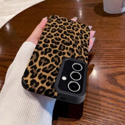 Outlet Silikonowe etui Samsung Galaxy S24 Leopard