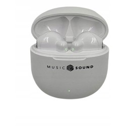 Outlet Słuchawki douszne CELLULARLINE Swag Białe Music Sound Bluetooth
