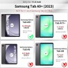 Outlet Etui CACOE do Samsung Galaxy Tab A9+ 11" z funkcją stojaka różowe