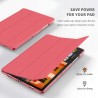 Outlet Etui CACOE do Samsung Galaxy Tab A9+ 11" z funkcją stojaka różowe