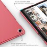 Outlet Etui CACOE do Samsung Galaxy Tab A9+ 11" z funkcją stojaka różowe
