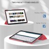 Outlet Etui CACOE do Samsung Galaxy Tab A9+ 11" z funkcją stojaka różowe