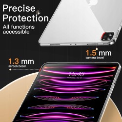 Outlet JETech etui iPad Pro 12.9" 6/5 gen TPU przezroczyste antywstrząs