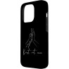 Outlet Etui do iPhone 15 z wzorem kociej łapki i napisem BEST CAT MOM