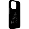 Outlet Etui do iPhone 15 z wzorem kociej łapki i napisem BEST CAT MOM