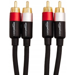 Outlet Kabel audio RCA 2x2 cinch 1.2m stereo złocone wtyki ekranowany
