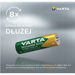 Outlet Akumulator niklowo-metalowo-wodorkowy (NiMH) Varta AA (R6) 2100 mAh