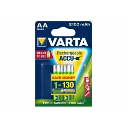 Outlet Akumulator niklowo-metalowo-wodorkowy (NiMH) Varta AA (R6) 2100 mAh