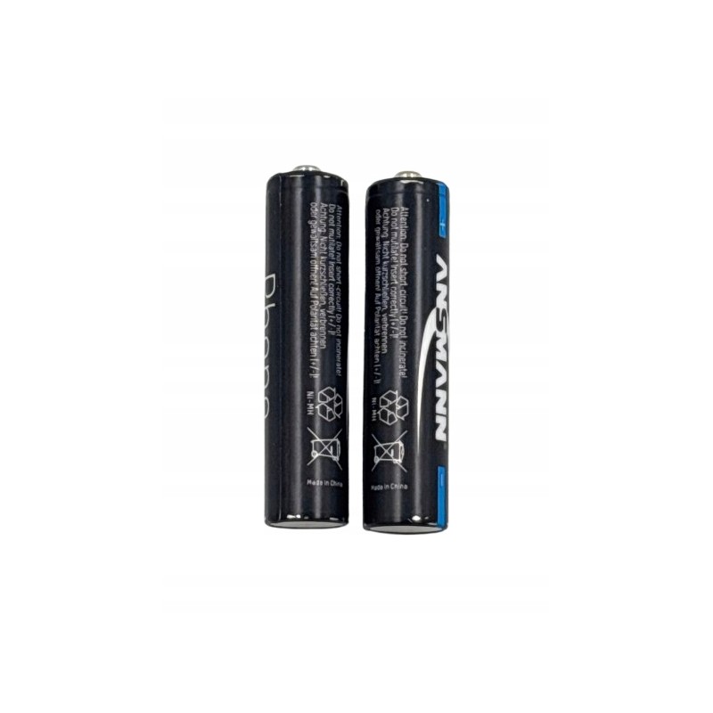 Outlet Ansmann AAA LR03 800 mAh akumulatorki NiMH 2 szt. do telefonu 1.2 V