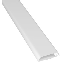 Outlet Listwa PCV 6x1 dł. 40cm biała maskownica kabli kanał instalacyjny