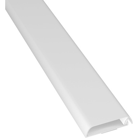Outlet Listwa PCV 6x1 dł. 40cm biała maskownica kabli kanał instalacyjny