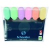 Outlet Zakreślacz Schneider Job 1-5 mm zestaw 6 kolorów pastelowych