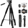 USZKODZONY K&F Concept 75 cali/190 cm statyw fotograficzny do lustrzanek