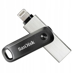 Outlet Pendrive SanDisk iXpand Go 128 GB Lightning, USB 3.0 czarny