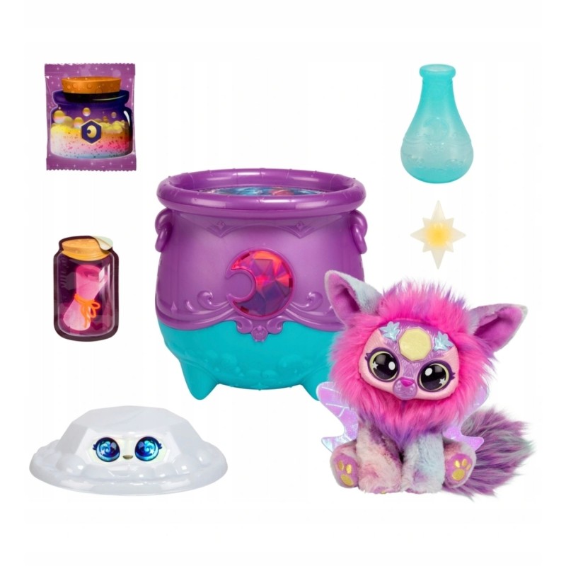 Outlet Interaktywna maskotka Moose Toys Magic Mixies magiczny kociołek
