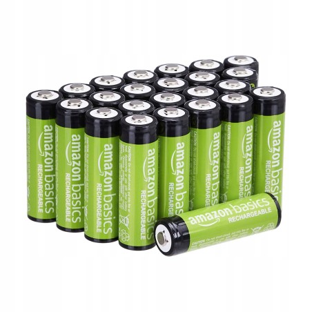 Outlet Akumulatorek AmazonBasic NiMH AA (R6) 2000 mAh 24 szt.