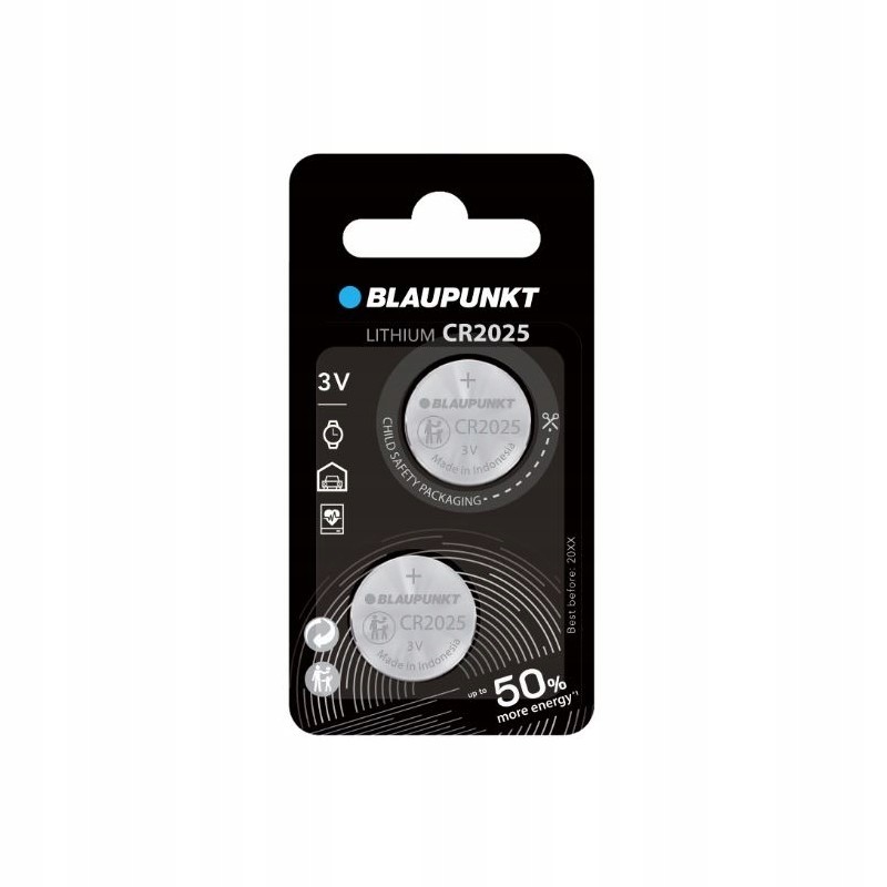 Outlet Baterie litowe Blaupunkt CR2025 3V 2 szt.