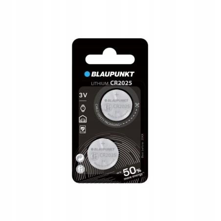 Outlet Baterie litowe Blaupunkt CR2025 3V 2 szt.