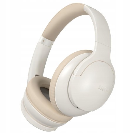 Outlet Słuchawki bezprzewodowe nauszne Doqaus Life 4 Bluetooth 5.4 kremowe