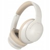 Outlet Słuchawki bezprzewodowe nauszne Doqaus Life 4 Bluetooth 5.4 kremowe