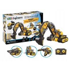 Outlet REVELL RC Engineers Pojazd inżynieryjny 4w1 do zbudowania 176 elem.