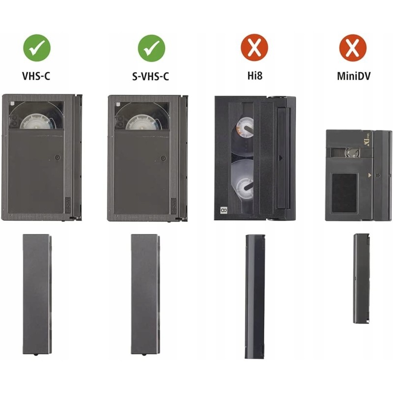 Outlet Adapter Kasetwoy VHS Hama 2021 na baterie