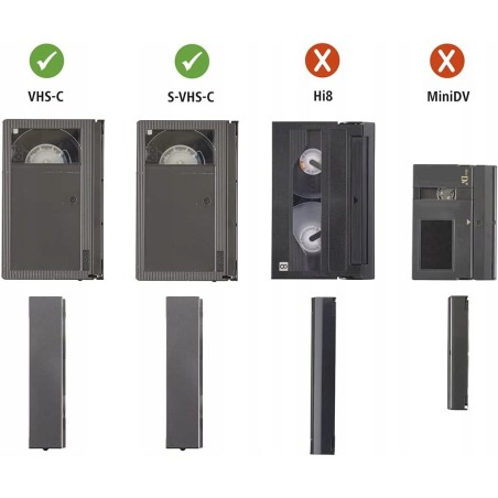 Outlet Adapter Kasetwoy VHS Hama 2021 na baterie