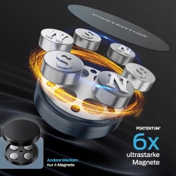 Outlet PORTENTUM MAG-AV-1 Uchwyt samochodowy na telefon, obrót 360°