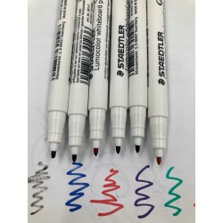 Outlet Marker suchościeralny wielokolorowy Staedtler 6 szt.