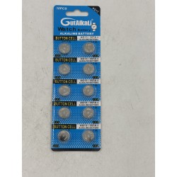 Baterie guzikowe AG13 LR44 LR1154 357 zestaw 10 szt. bez rtęci uniwersalne