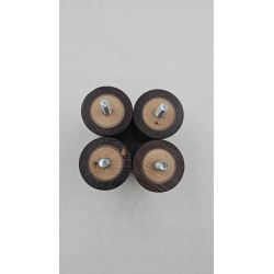 Outlet Nogi meblowe IPEA 100 mm 4 sztuki brązowe