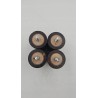 Outlet Nogi meblowe IPEA 100 mm 4 sztuki brązowe